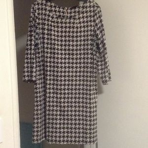 Houndstooth dress